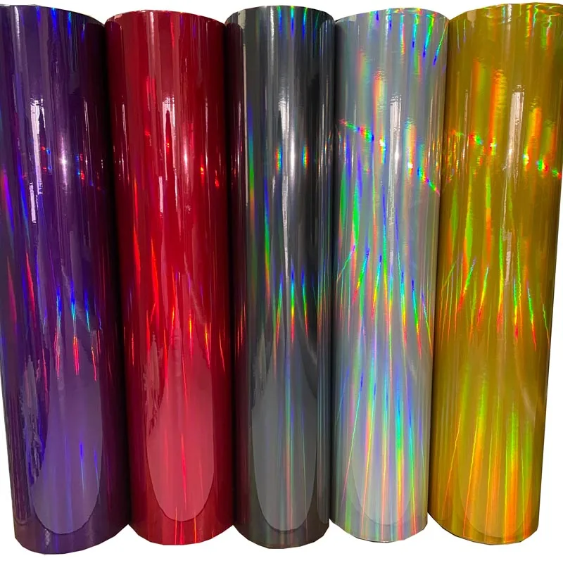 

Newest 1.52*20M Glossy Laser Chrome Color Changed Rainbow Car Wrap Vinyl Film With Air Free Bubble