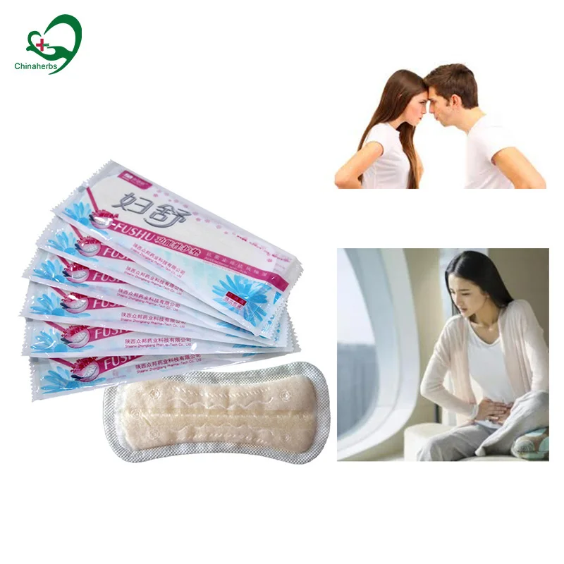 50 pieces/5 packs Herbal Gynecological Pad female hygienic pad  sanitary pad women health gynecological disease treatment