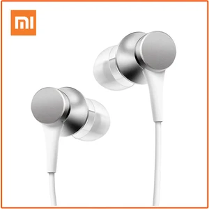 Asli Xiaomi Headset Mi Piston 3 In-Ear Segar Kontrol Kabel 3.5 Mm Earphone Mikrofon Stereo Musik untuk Ponsel Pintar Huawei Xiaomi 10 penjualan terbaik xiaomi earphone - №