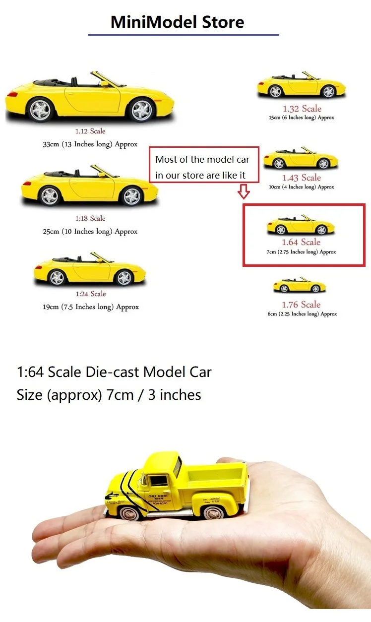 MINI GT 1:64 RUF CTR Anniversary Blossom Yellow Diecast Model Car #358