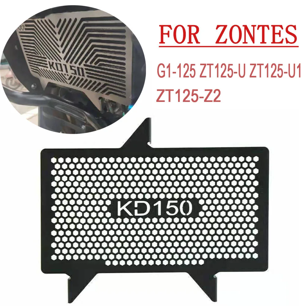 Radiator Grille Guard Cover Motorcycle Radiator Net For Zontes G1-125 ZT155-U ZT125-U1 ZT125-Z2 Water Tank Protection Net G1 125