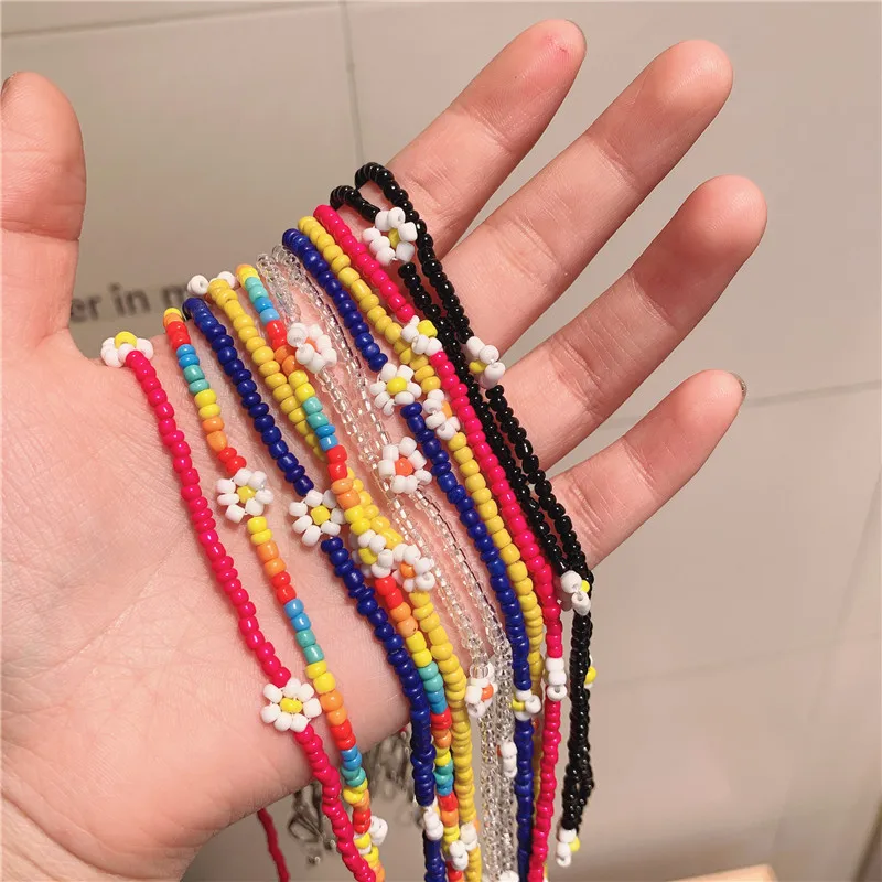 2021 New Bohemian Colorful Glasses Chain Lanyard Mask Holder Straps Necklace For Women Sunglasses Reading Neck Chains Jewelry