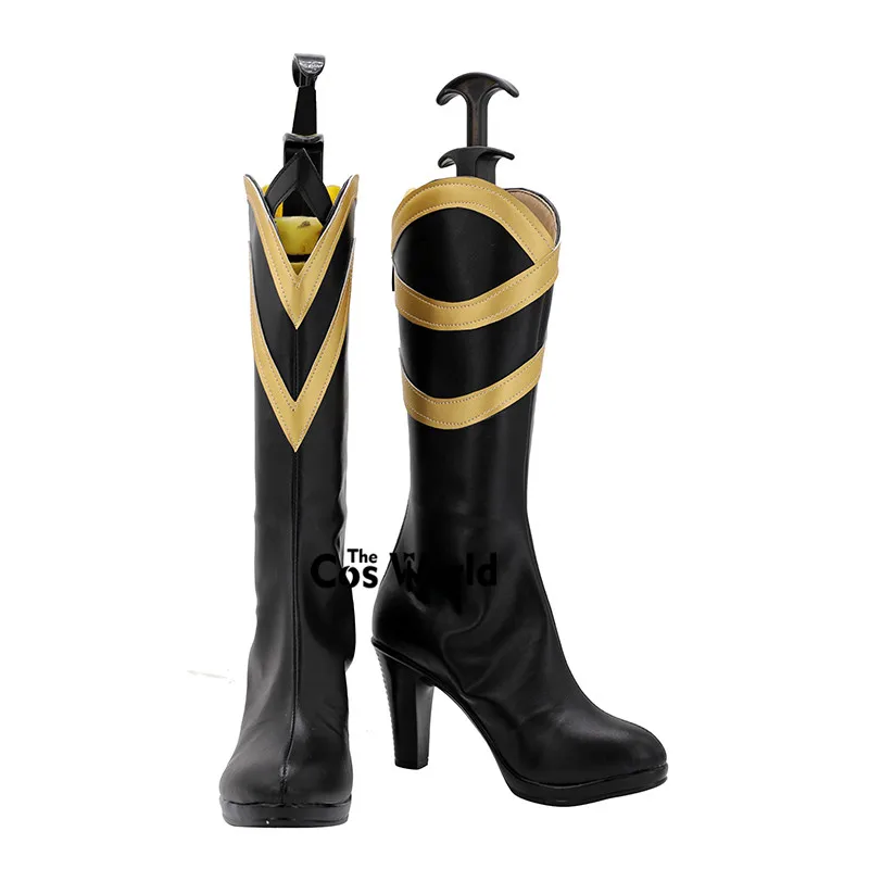 LOL Diana Games Customize Cosplay High Heels Shoes Boots