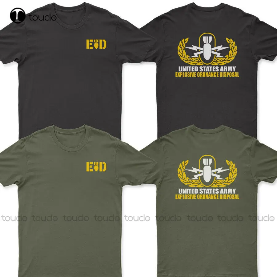 Army Explosive Ordnance Disposal (Eod) T - Shirt Couple Shirts Cotton Tee Shirts S-5Xl