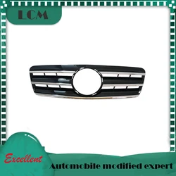 ABS Plastic Front Bumper Racing Grille Overlay For Mercedes Benz CLK Class W208 Grill 1996-2003