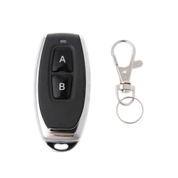 Garage Door Remote Control Fob 1527 Learning Code 2 Button RF 433 Wireless Garage Door Opener Replacement Programmable