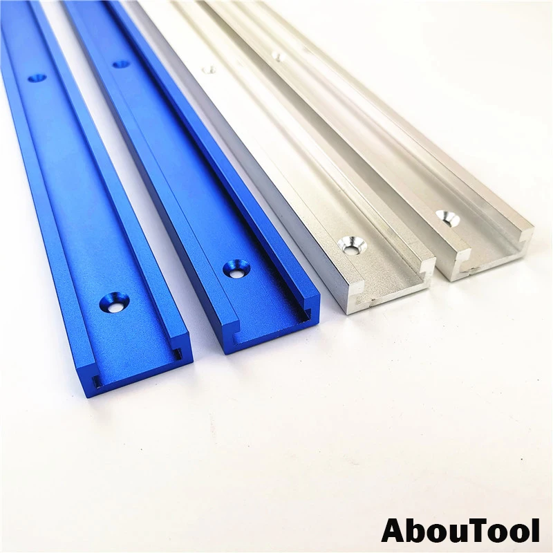 

Carpenter Aluminium Alloy T track Slot Miter Track Jig Fixture for Router Table Bandsaws Woodworking DIY Tool 300/400/500/600MM