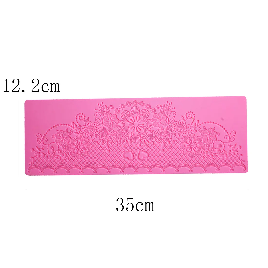 Eden Fondant Lace Silicone Mold For Fondant Chocolate Epoxy Sugarcraft Mould Pastry Cake Decorating Kitchen Accessories