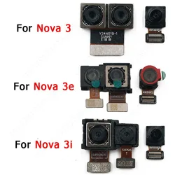 Rear Front Camera For Huawei Nova 3 3e 3i Backside Small Frontal Back Selfie Camera Module Flex Repair Spare Parts