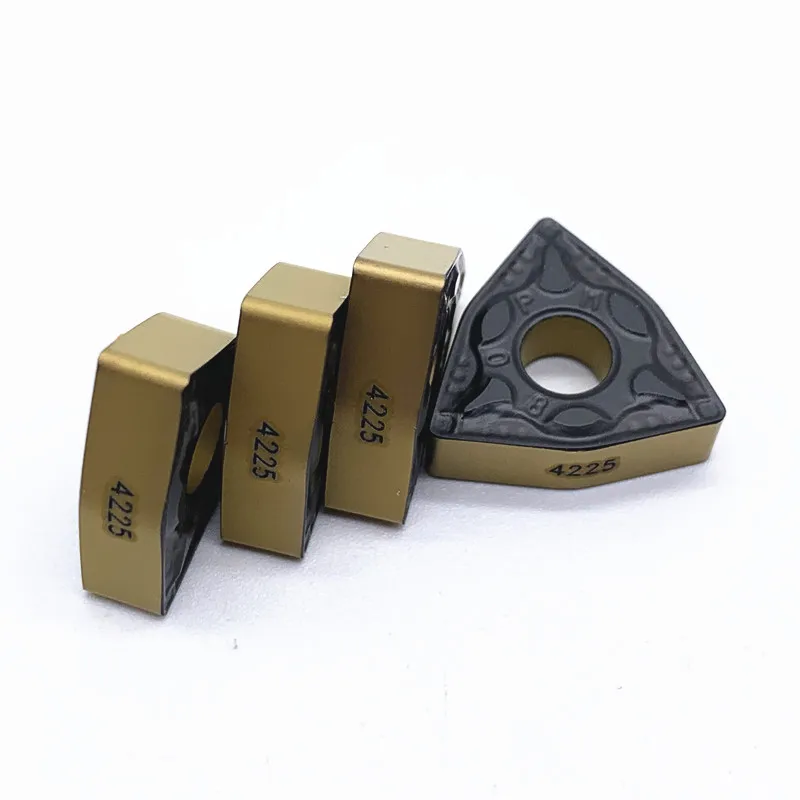 10pcs WNMG 080404 WNMG080408 PM 4225 carbide face milling inserts cutter tools blade High cost performance