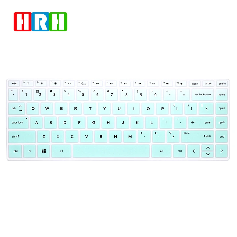 HRH 13.3 inch Notebook Laptop Dustproof Keyboard Cover Protector Skin for HP ENVY 13 X360 13-ag Ultra-thin Super Soft Silicone