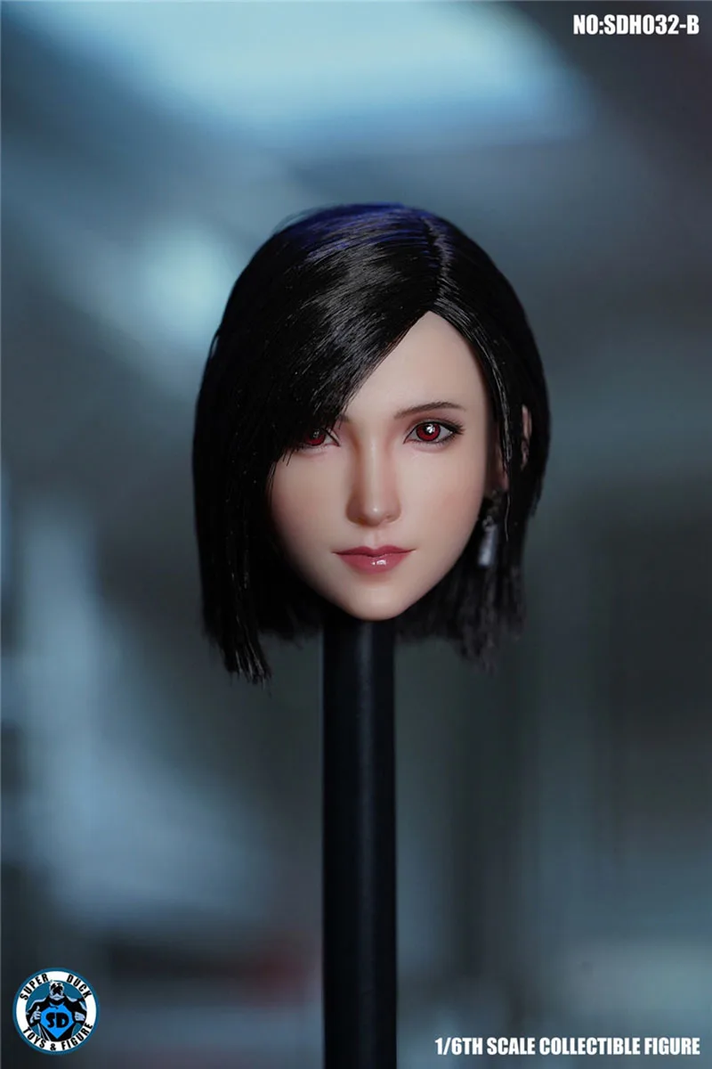 SDH032 1/6 ヘッドスカルプト女性兵士ヘッド彫刻モデルフィット PH TBL