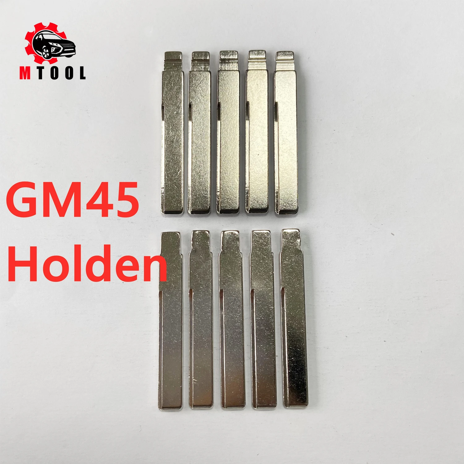 10 Pcs/Lot Metal Car Flip Blank Car key Blade lishi GM45 for Holden For KD VVDI New Good Remote Replacement Accessories