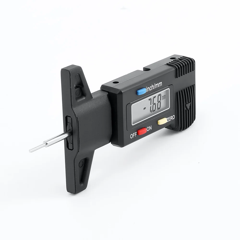 Digital Tire Tire Depth Meter, Digital Tire Caliper, Thickness Gauge, Tire Monitoring System