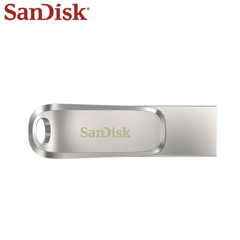 Unidade flash SanDisk 1TB 32GB 64GB 128GB Tipo-C OTG USB 3.1 DC4 Memory Stick 256GB 512GB Mini U Disk SDDDC4 Pen drive de alta velocidade