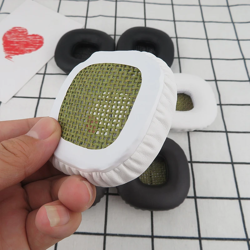 بطانة للأذن ل مارشال سماعات الأذن الرئيسية II 2 الكبرى-ii سماعة استبدال سماعة الأذن وسادة بولي Leather الجلود الإسفنج رغوة