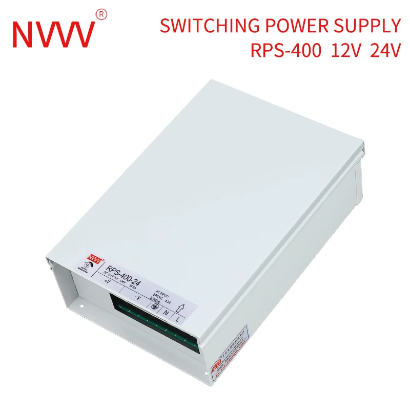 

IP67 Waterproof Switching Power Supply Transformer AC 186~264V To DC 12V 24V Lighting Driver 400W For LED Strip