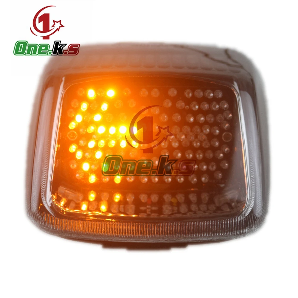 Motorcycle accessories For HARLEY DAVIDSON V-Rod VROD  LED rear taillight integrated turn signal function Brake light view 3