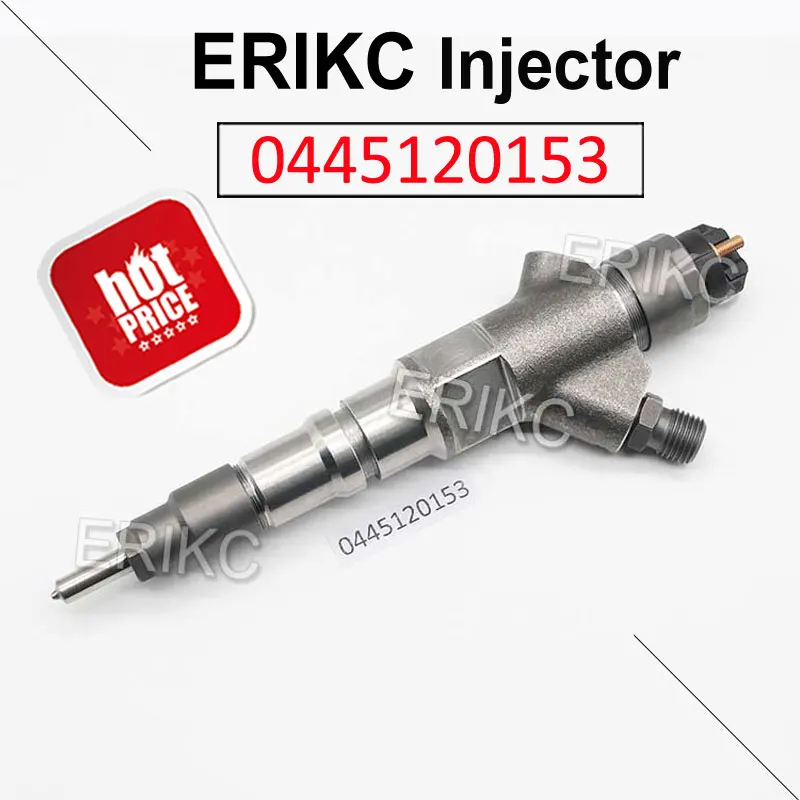 

ERIKC 0445120153 Diesel Injector 0 445 120 153 ORIGINAL BRAND NEW COMMON RAIL FUEL INJECTOR For Bosch 4510411120349080 201149061