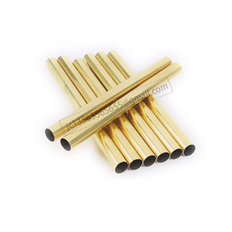 

1mm Copper Tube Copper Pipe 1mm ID CuZn5 Tubes C21000 Pipes Capillary Tube Copper 1" Inch For Air Conditioner Connecting