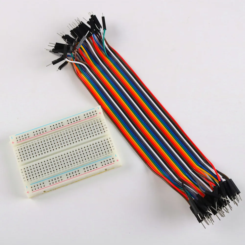 400 furos linha de placa de pão mb-102 syb-500 placa de circuito placa de furo experimental kit combinável