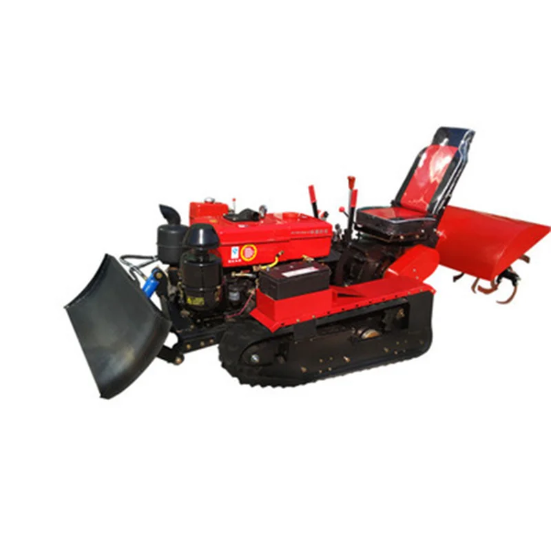 Chinese Rotary machine Diesel Engine 35HP Garden Orchard Mini Tractor Trencher Rotary Tiller Cultivator