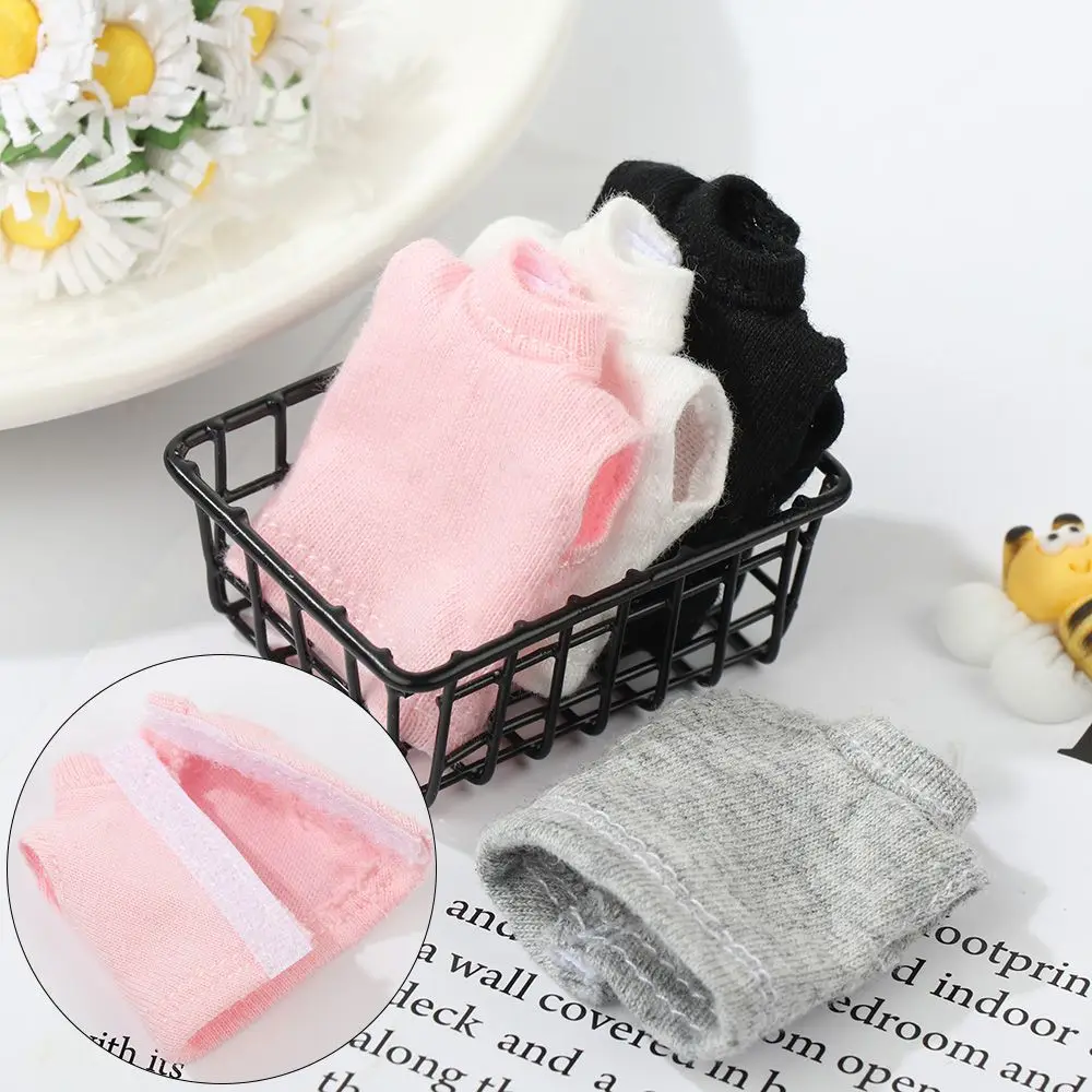 Casual Wears 1/12 Dolls Fashion Jeans Clothes Accessories Casual Pants Overalls T-shirt