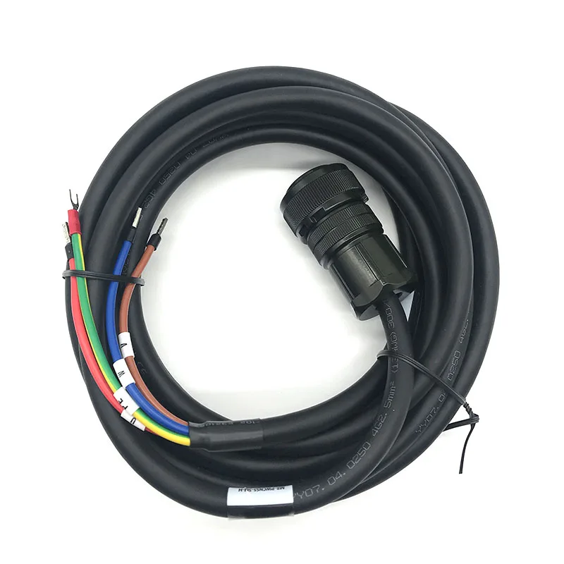 High quality MR-PWCNS5-5M  8m 10m 15m servo J3J4 power cord