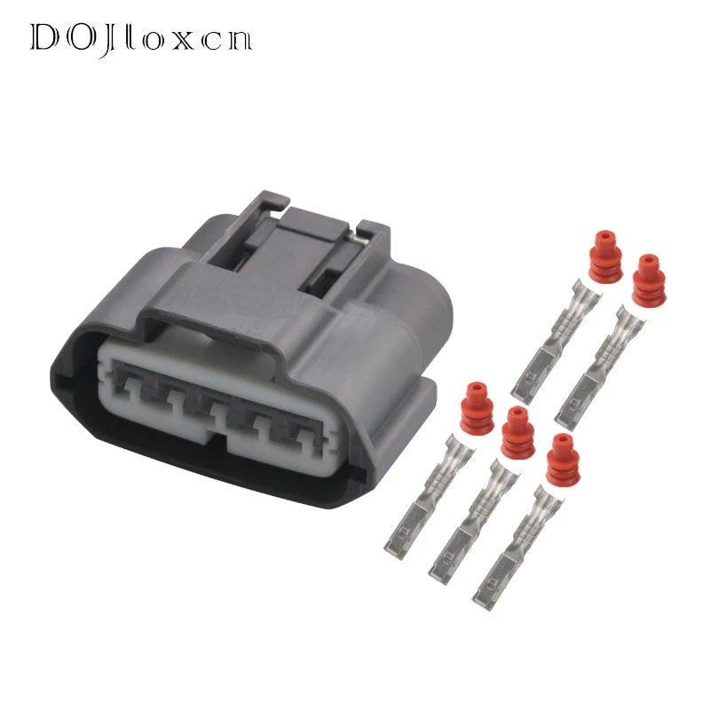 

1/5/10/20/50 Sets 5 Pin Automobile Female Grey Connector Socket For Sumitomo Waterproof Cable Wiring Plug Housing 6189-0848