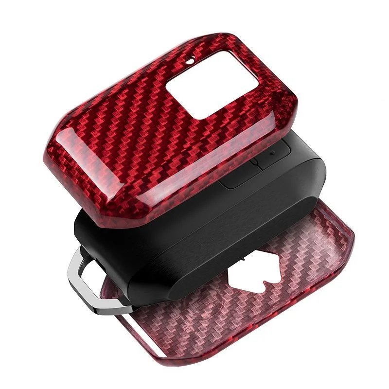 Real Carbon fiber Car Remote key Fob case key Cover for suzuki swift 2017 2019 2020 wagon R monopoly  keyless holder protection