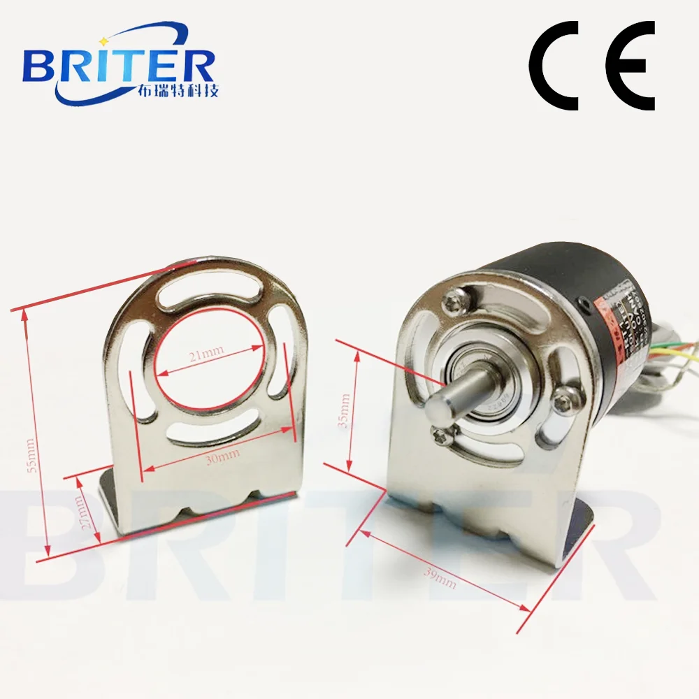 Rotary Encoder Fixing Bracket Meter Counter Wheel Bracket Mounting L Shape Meter Wheel Omron Encoder Holder E6B2