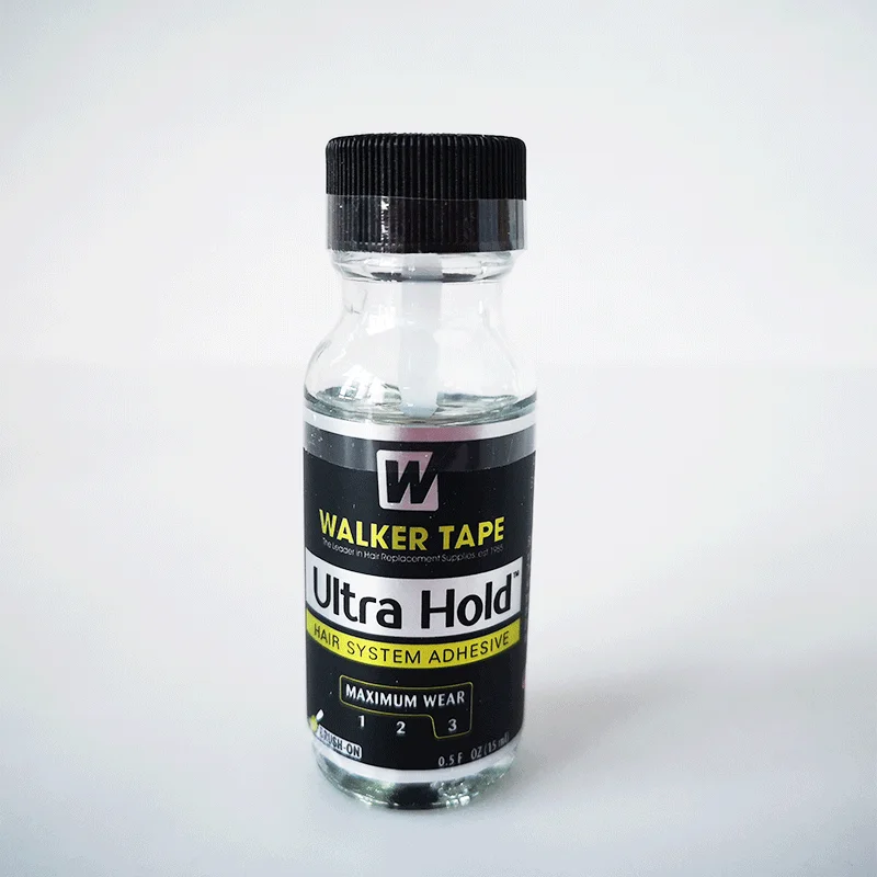 Ultra hold Walker tape hair glue for lace wig 15ml bond hold lace wig glue wodoodporny męski tupecik klej do włosów do koronkowej peruki