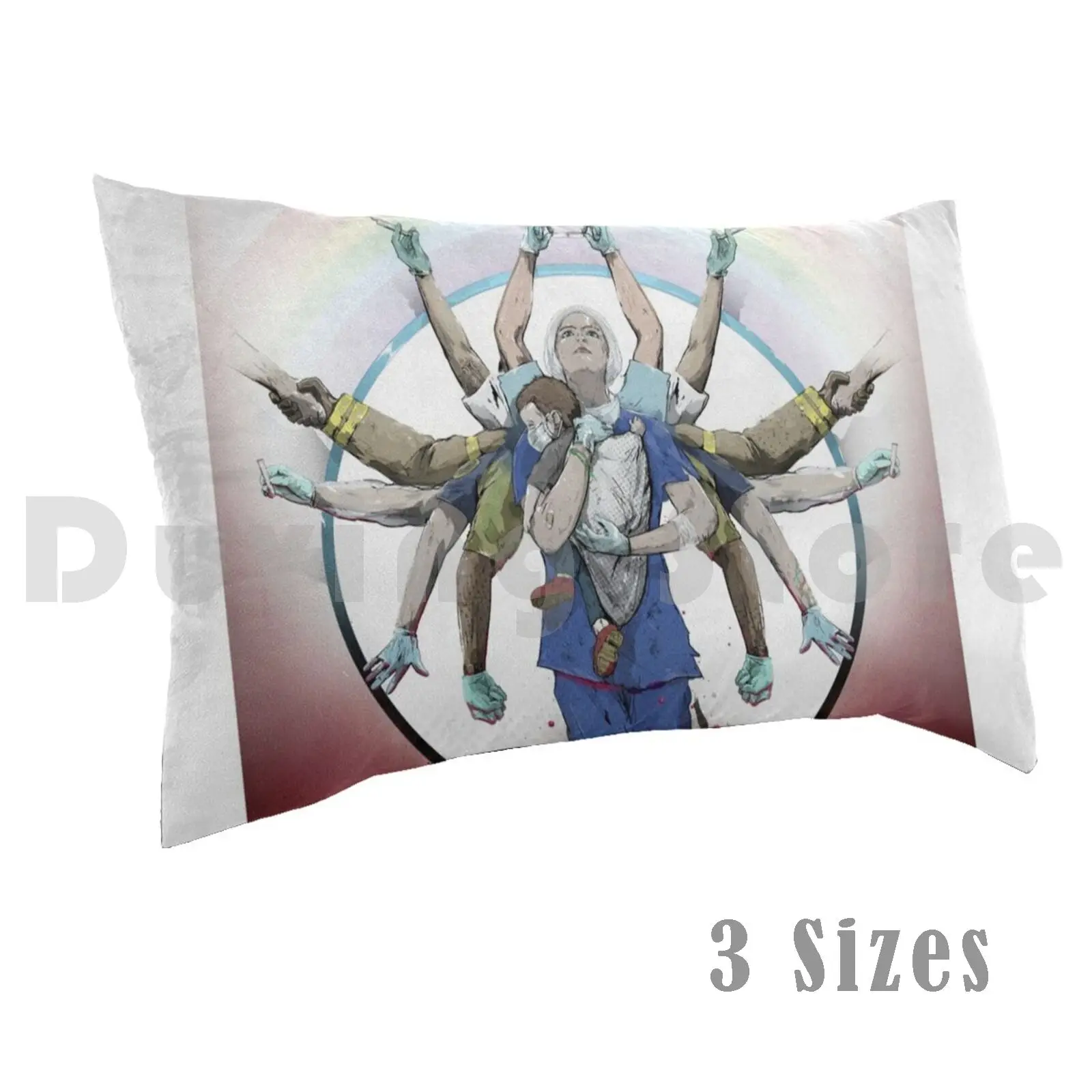 ‘ld Solis’ Pillow Case Printed 35x50 Nurse Frontline