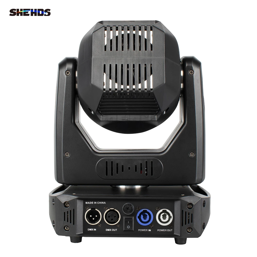 SHEHDS 100W LED Spot GOBO Beam Moving Head Lighting With 6 Prism DMX For Discos DJ Bar