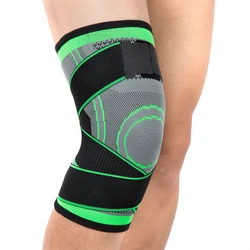 TJ-TianJun Outdoor Knitting Exercise Kneepads Fitness Running Bandage Pressure Kneepad Riding Protection Hiking Climbing kneelet