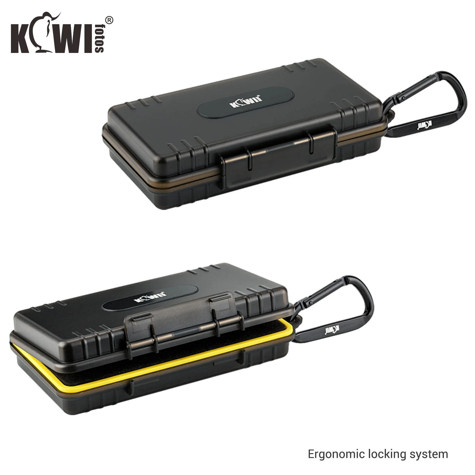 45 Slots Memory Card Case Holder Storage Box for 15 CF / XQD + 30 SD SDXC SDHC / NS / PSV / CF CFexpress Type A Card Organizer