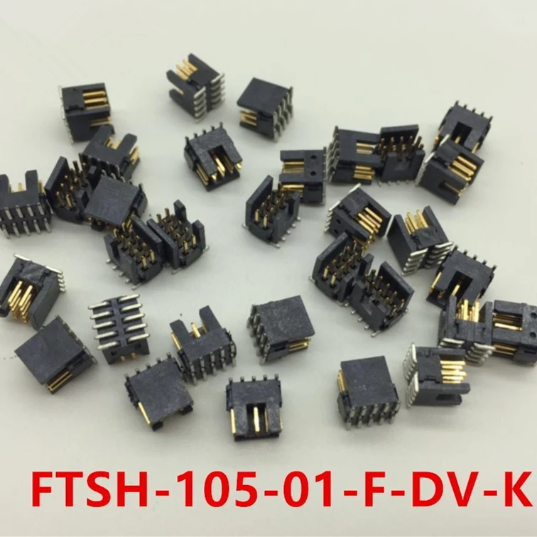 

FTSH-105-01-F-DV-K 1.27mm 2*5p Micro Box Header 10P pin header connector