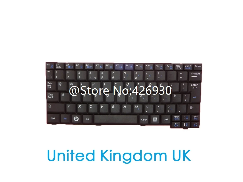 Laptop Keyboard For Samsung NC10 ND10 N140 N128 N130 N110 N108 N135 Turkey TR Germany GR Russia RU Arabia AR Canada CA UK New