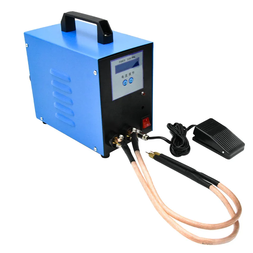 5KW Spot Welding Machine Handheld Mini Spot Welder With Welding Pen 18650 Battery Welding Machine Foot Pedal Control Welding