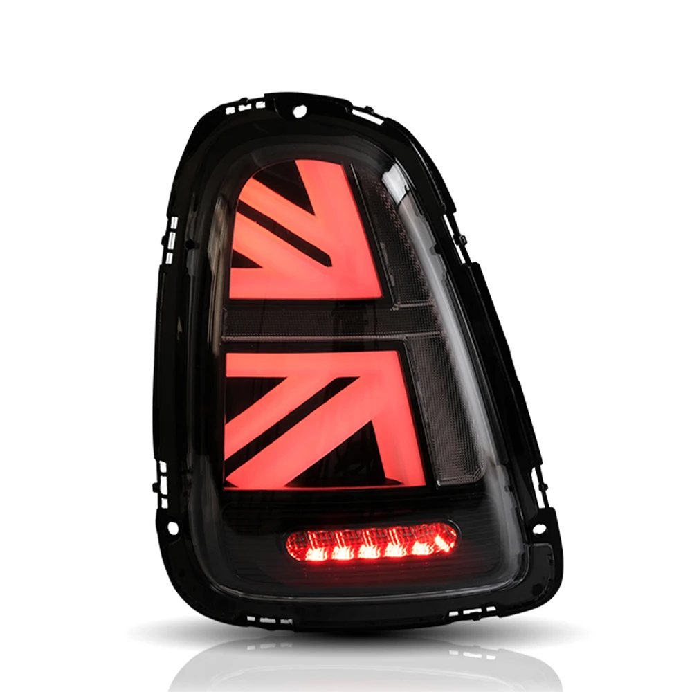 الذيل مجموعة مصابيح ل MINI R56 R57 R58 R59 2007 2008 2009 2010 2011 2012 2013 مصباح ليد خلفي إشارة دوران الفرامل عكس الضوء #6