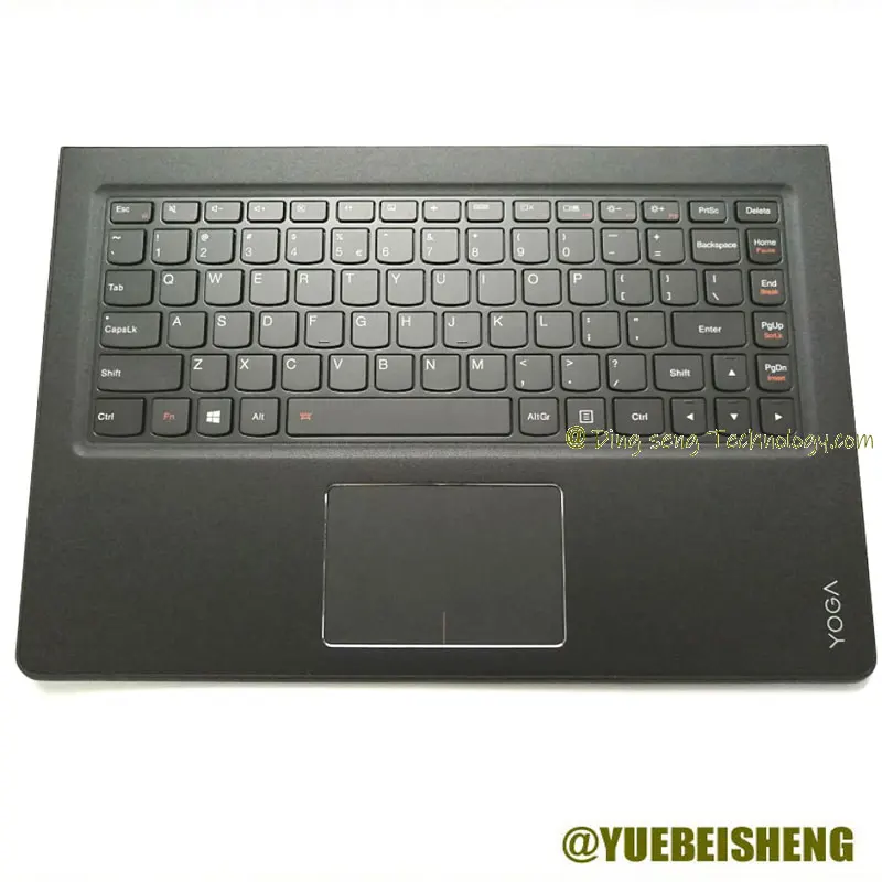 

NEW For Lenovo ideapad YOGA 4 PRO Yoga 900-13ISK Yoga 900-13 US keyboard Upper cover upper case Touchpad Backlit 5CB0K48472