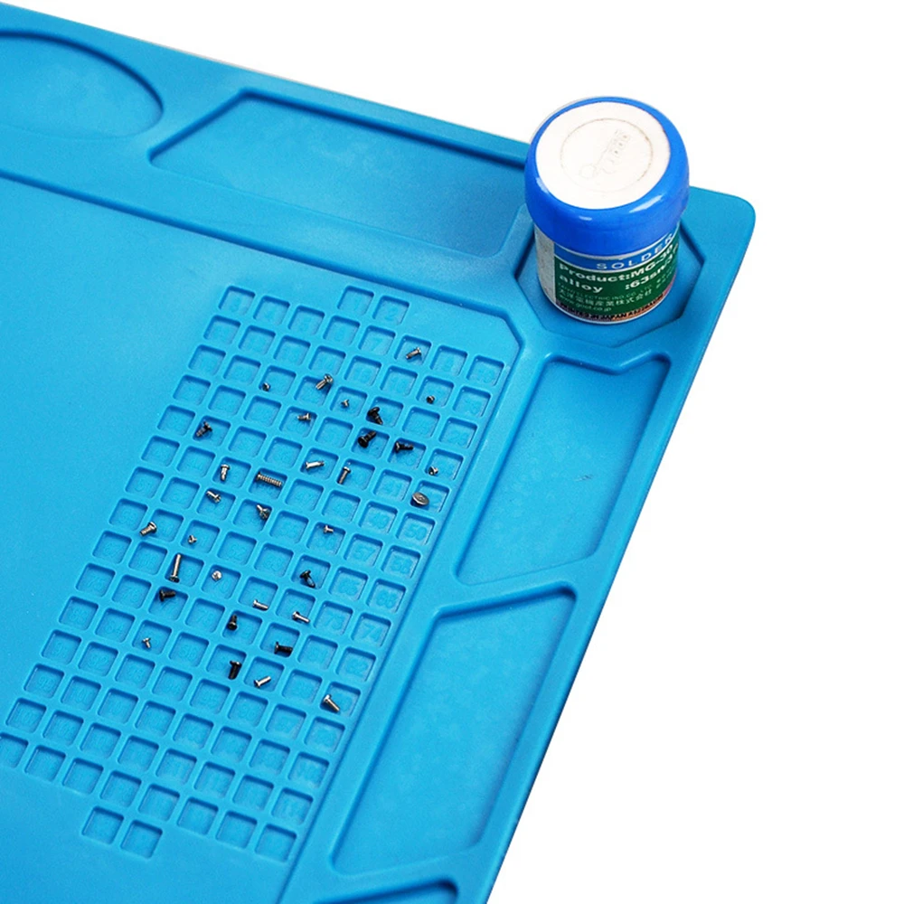 Heat Insulation Working Mat Heat-resistant Soldering Station Repair Insulation Pad Insulator Pad Maintenance Platform