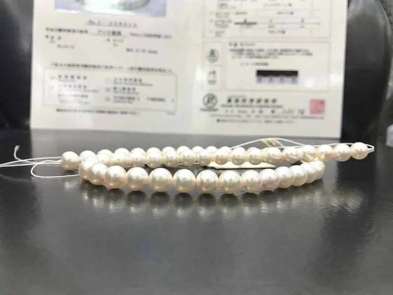 Wholesale FREE SHIPPING 100% Natural Pearl Necklace Real Sea Water Pearl Necklace 8-9MM Casual Perfect Round Simple