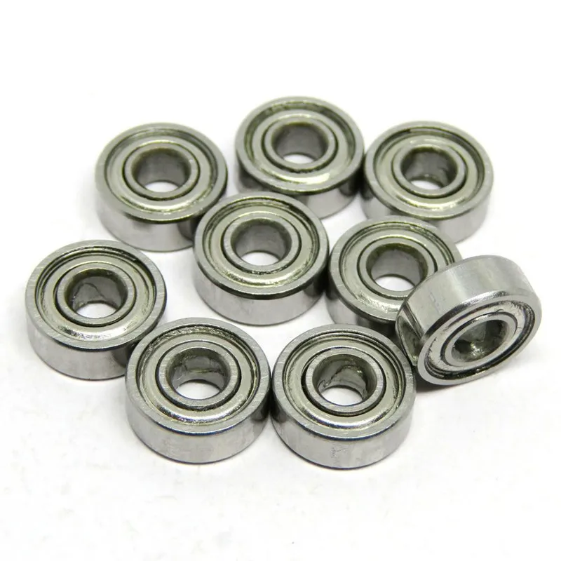 50-500pcs MR93ZZ 3*9*4 mm miniature bearing MR93-2Z 3x9x4 mm MR93 MR93Z miniature deep groove ball bearing