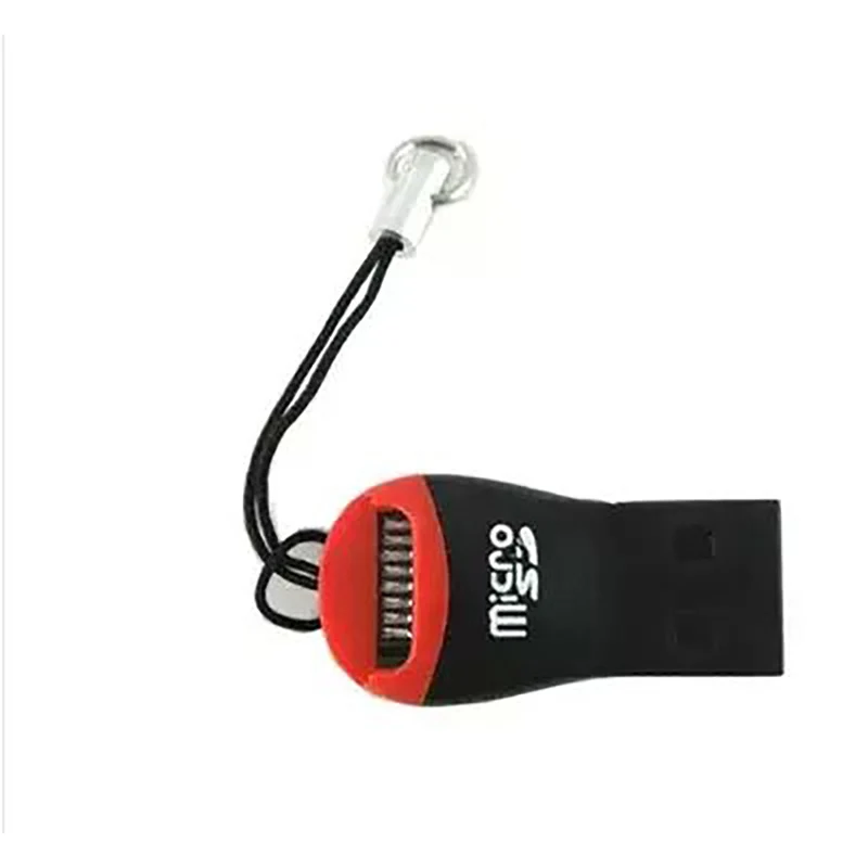 Mini USB 2.0 Micro UE TF Flash Memory Card Reader, Whistle Shape1 in 1 SD Reader Adapter For Laptop Mobile phone