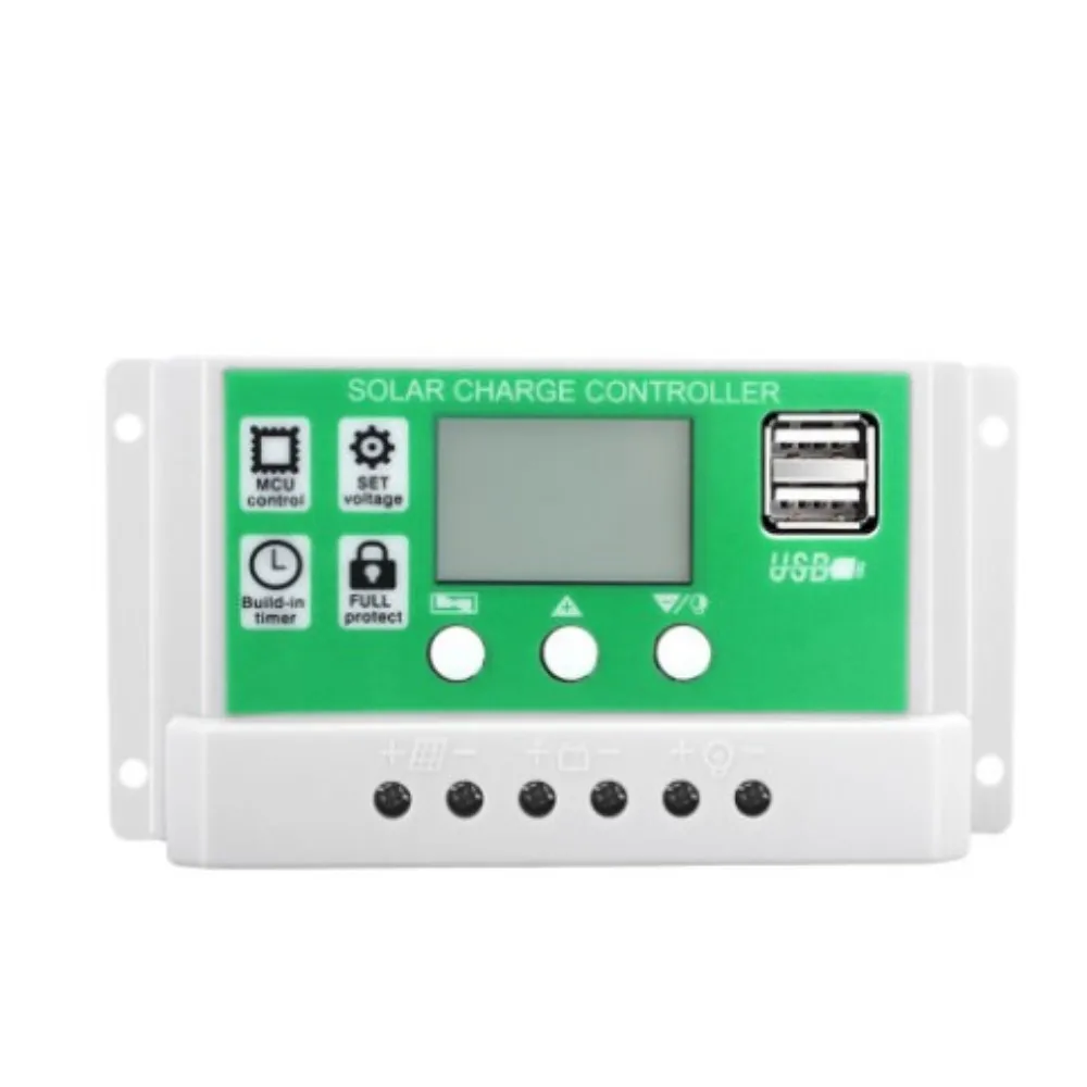 Solar Controller 12v 24v Full-automatic Charge And Discharge Lithium Lead-acid Universal Battery Board Smart Home Charger