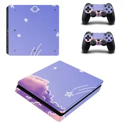Starry Sky Star PS4 Slim Skin Sticker Decals For PS4 Slim Console & Controller Skin Vinyl