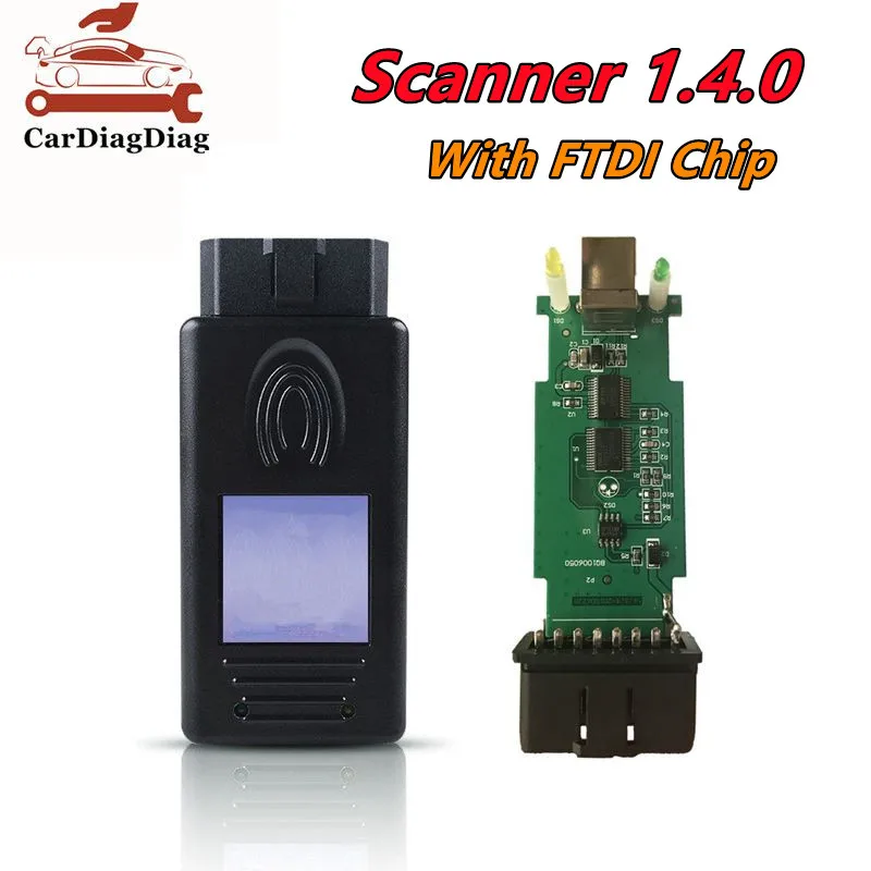 

For BMW Scanner 1.4.0 FTDI Chip OBD OBDII USB Diagnostic Interface Multi-Function Unlock Version 1.4 Newest