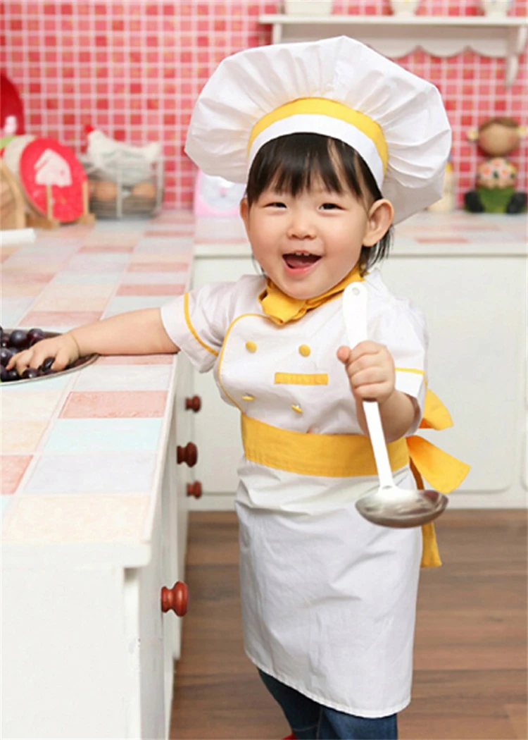 Cocinero Vestimenta De Mini Chef Uniforme De Cocina De Chef Para