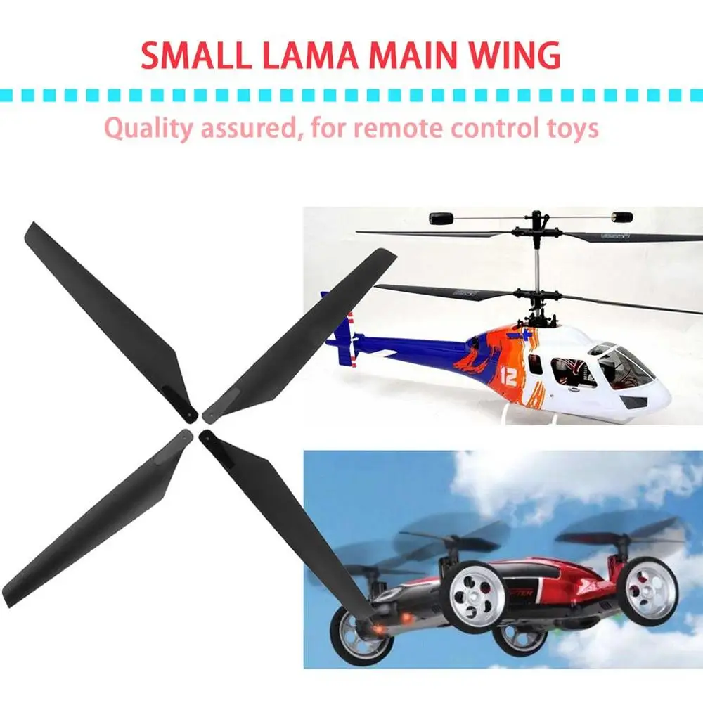 Vehicles & Remote Control Toys Upgrade 160mm Plastic Main Blades For Esky LAMA V3 V4/ walkera 5#4 5-8 RC Helicopters Apache AH6